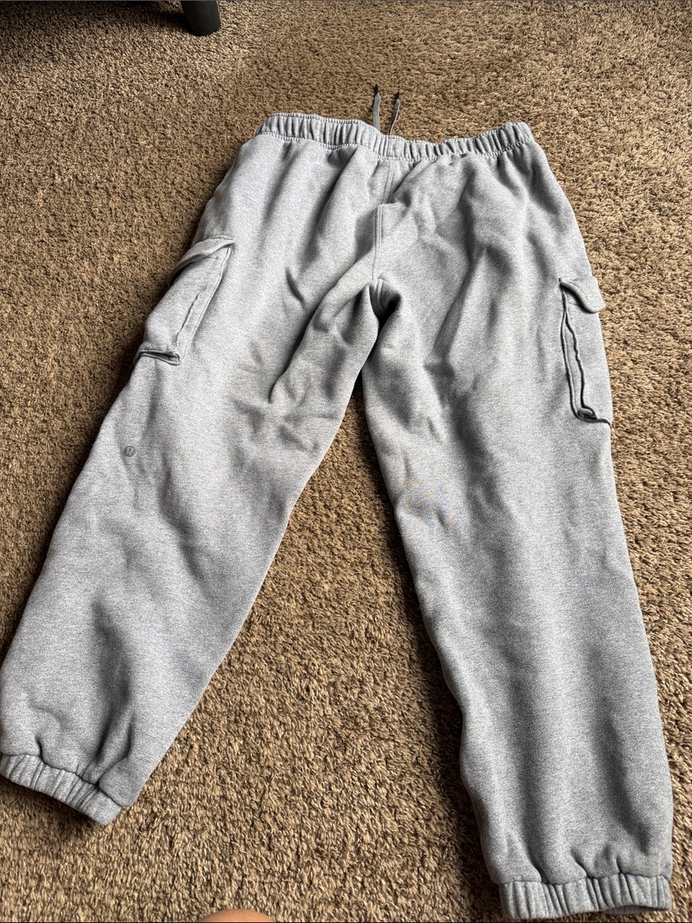 lululemon athletica Gray Cargo Sweatpants